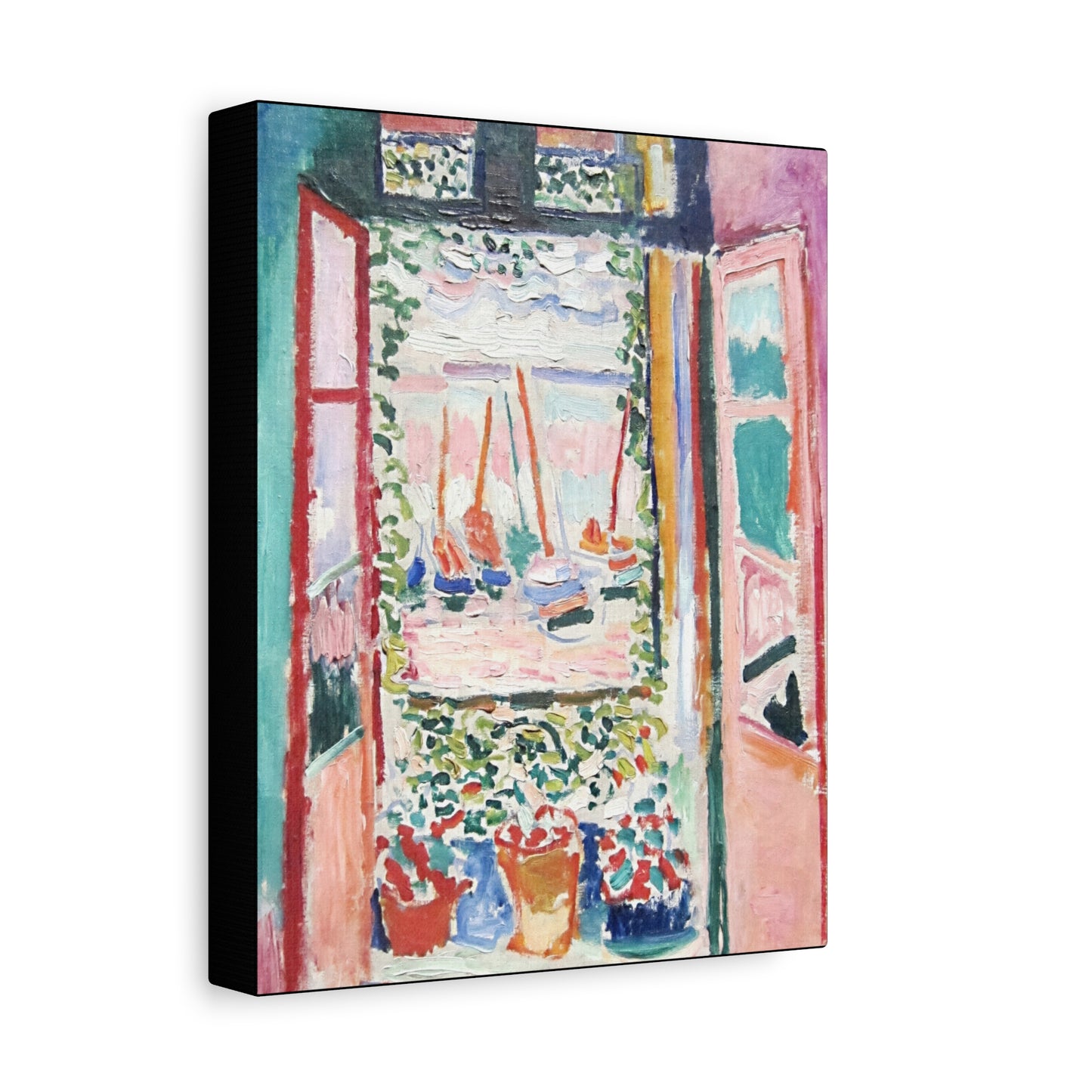 Matisse, Henri - Open Window, Collioure (1905) - Canvas Block, unframed