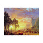 Bierstadt, Albert - Oregon Trail (1869) - Satin Posters
