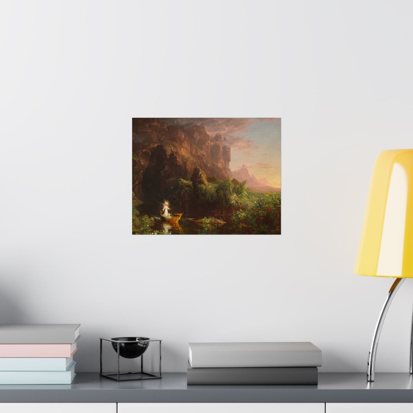 Cole. Thomas - The Voyage of Life: Childhood (1842) - Satin Posters