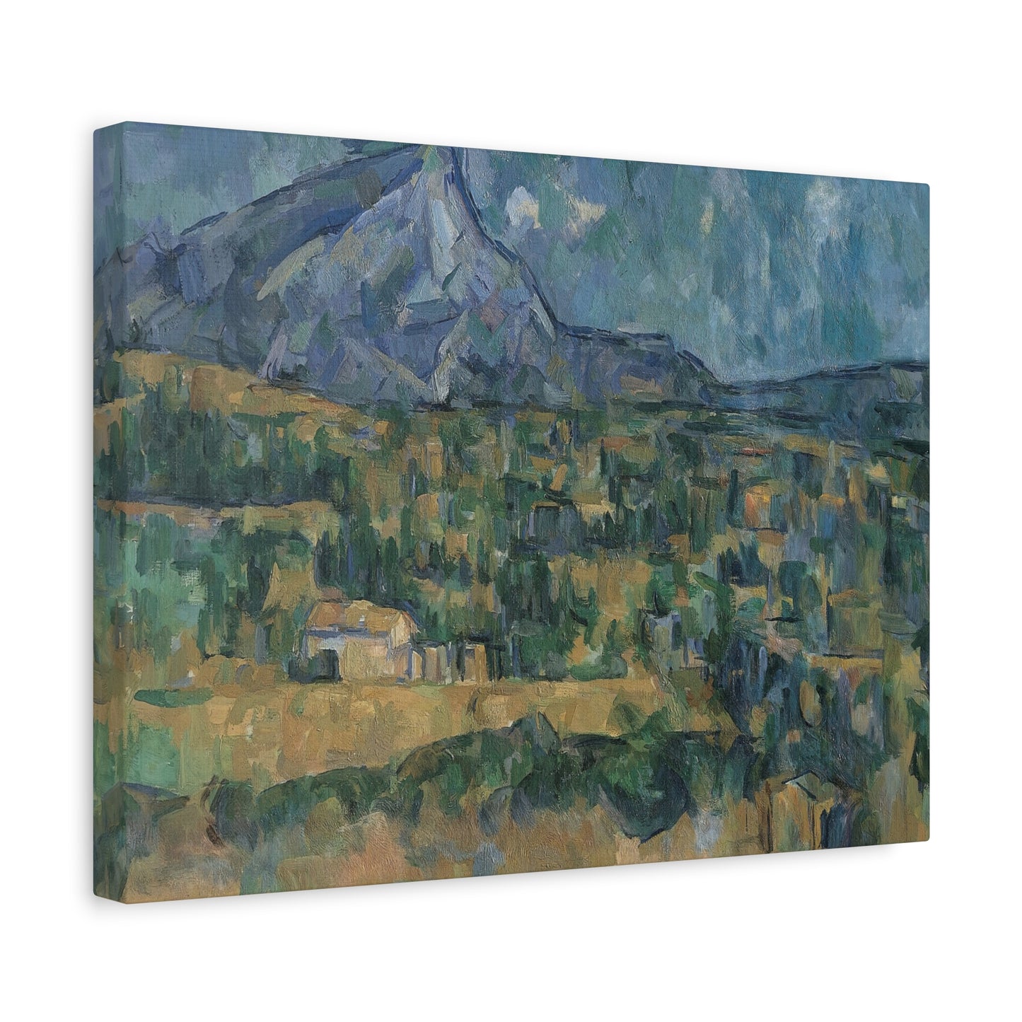 Cézanne, Paul - Mont Sainte-Victoire (1902) - Canvas Block, unframed