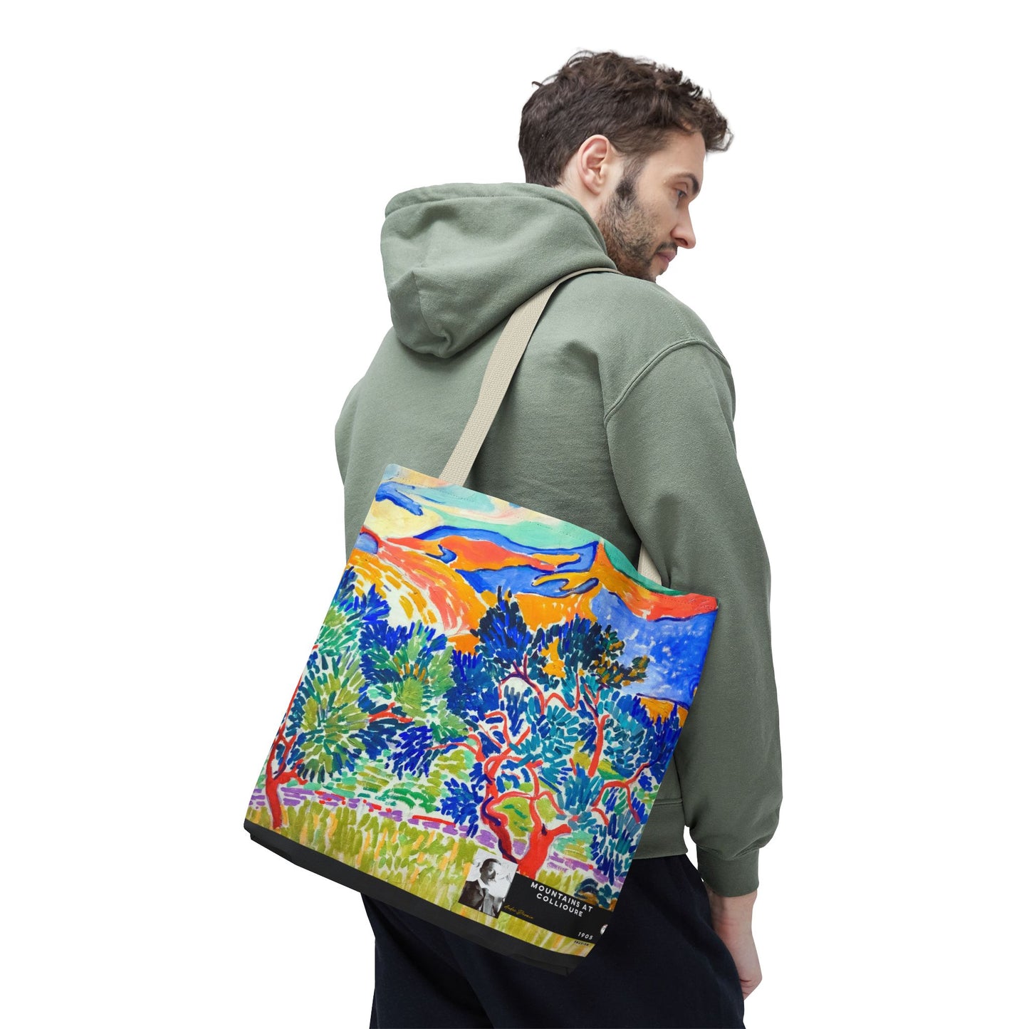 Derain, André - Mountains at Collioure (1905) - Tote Bag