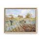 Pissarro, Camille - Hoarfrost (1873) - Matte Canvas, Framed