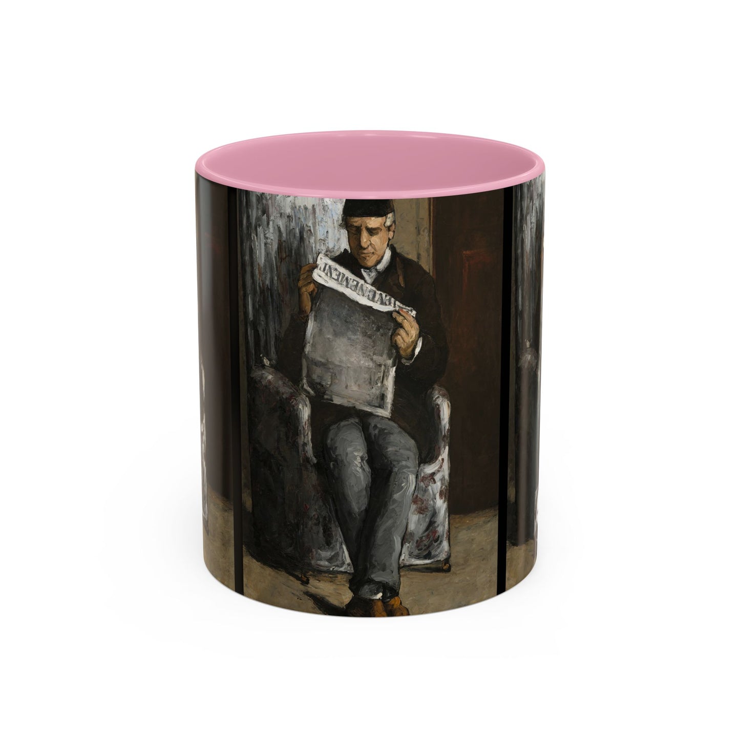 Cézanne, Paul - The Artist’s Father (1866) - Colorful Accent Mugs