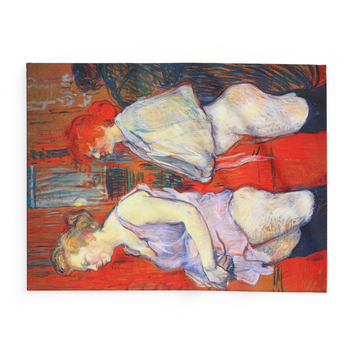 Toulouse-Lautrec, Henri - The Medical Inspection (1894) - Arctic Fleece Blanket