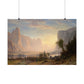 Bierstadt, Albert - Valley of the Yosemite (1868) - Satin Posters
