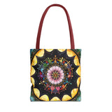 Obsidian Grandmothers Mandala - Tote Bag
