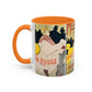 Toulouse-Lautrec, Henri - Moulin Rouge - La Goulue (1891) - Colorful Accent Mugs