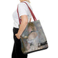 Morisot, Berthe - Woman at Her Toilette (1880) - Tote Bag