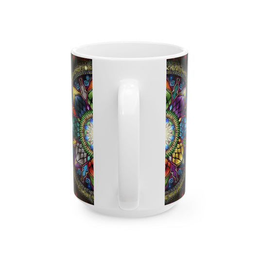 Pacio, Adam - Mystic Jewel Mandala - Ceramic Mug