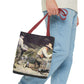 Courbet, Gustave - The Stone Breakers (1850) - Tote Bag