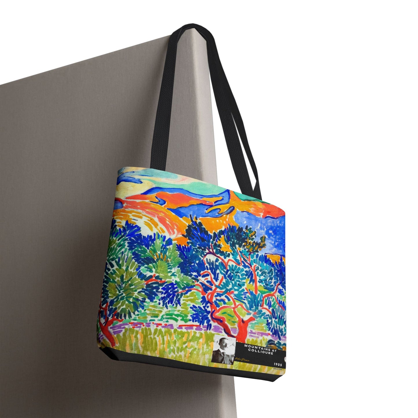 Derain, André - Mountains at Collioure (1905) - Tote Bag