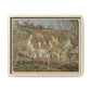 Pissarro, Camille - Red Roofs, Corner of a Village in Winter (1877) - Matte Canvas, Framed