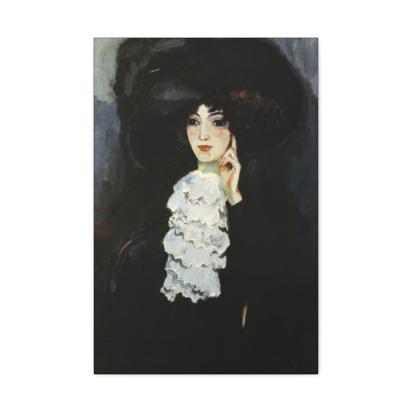 Van Dongen, Kees - Woman with Frill (1905) - Canvas Block, unframed