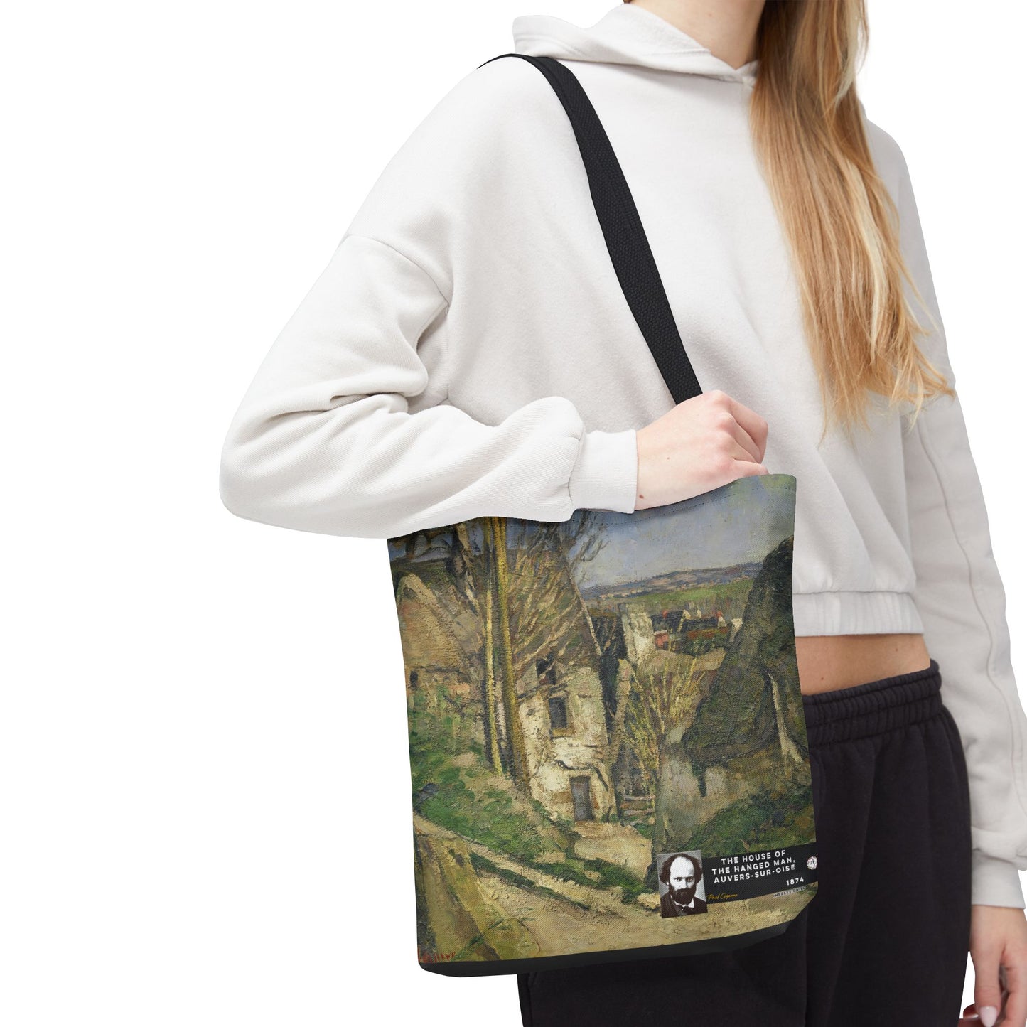 Cézanne, Paul - The House of the Hanged Man, Auvers-sur-Oise (1874) - Tote Bag