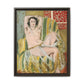 Matisse, Henri - Odalisque with Raised Arms (1923) - Matte Canvas, Framed