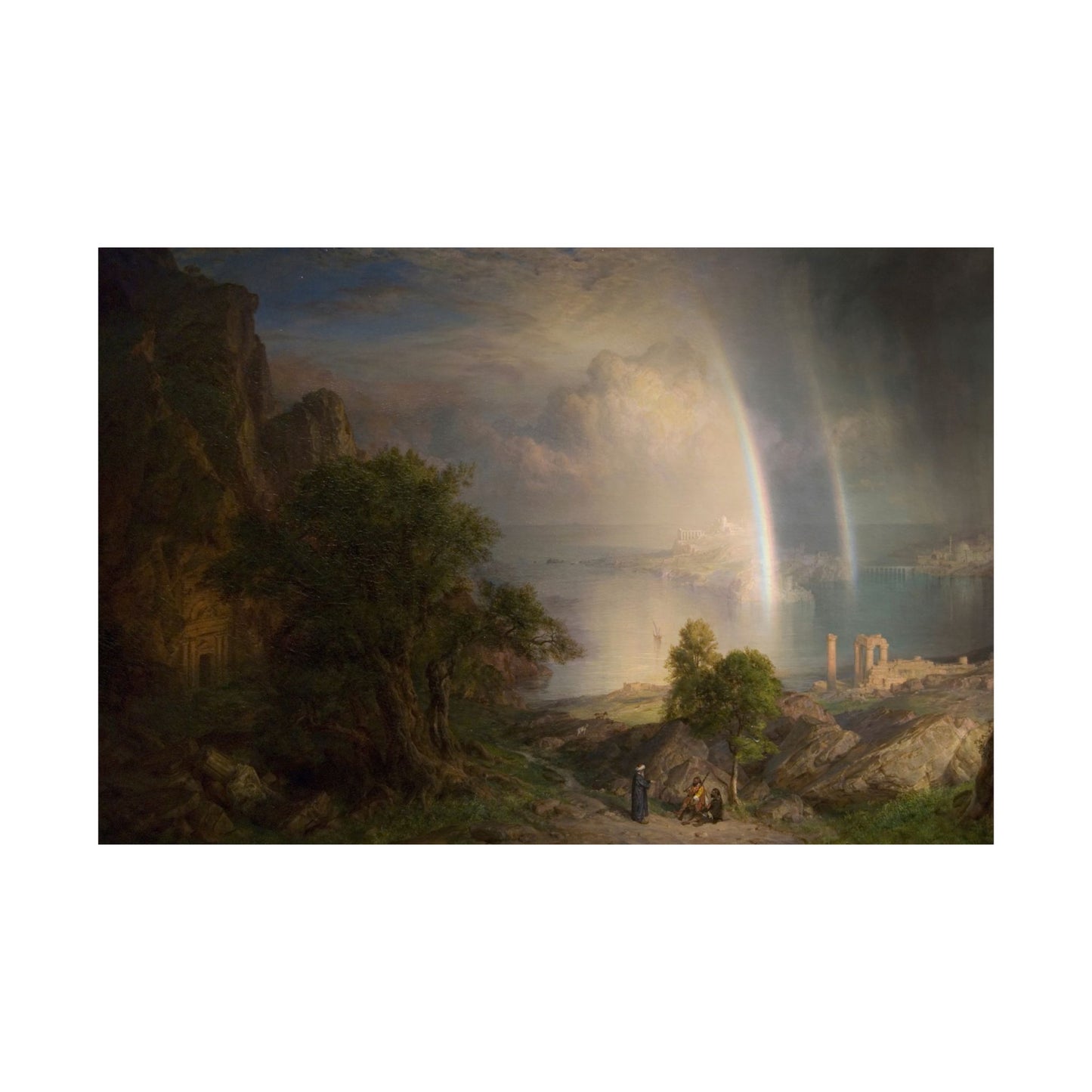 Church, Frederic Edwin - The Aegean Sea (1877) - Satin Posters