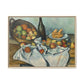 Cézanne, Paul - Basket of Apples (1893) - Matte Canvas, Framed