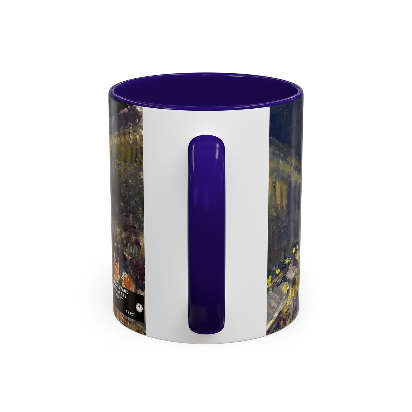 Pissarro, Camille - The Boulevard Montmartre At Night (1897) - Colorful Accent Mugs