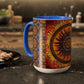 Pacio, Adam - Solar Disc Mandala - Colorful Accent Mugs