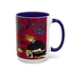 Matisse, Henri - The Dessert Harmony in Red (1908) - Colorful Accent Mugs