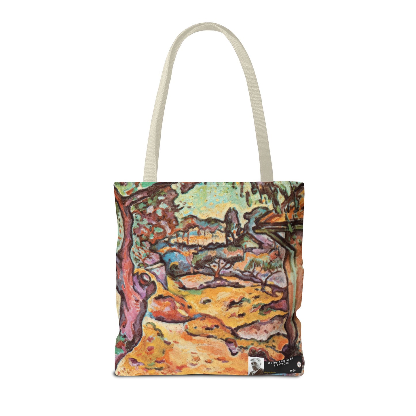 Braque, Georges - Olive Tree near L'Estaque (1906) - Tote Bag