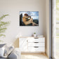 Cabanel, Alexandre - The Fallen Angel (1847) - Matte Canvas, Framed
