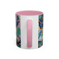Matisse, Henri - Woman with a Hat (1905) - Colorful Accent Mugs