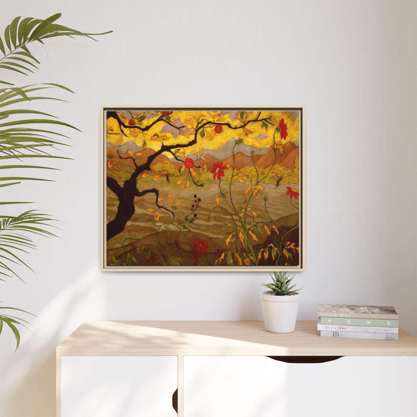 Ranson, Paul - Apple Tree with Red Fruit (1902) - Matte Canvas, Framed