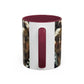 Courbet, Gustave - The Desperate Man (1843) - Colorful Accent Mugs