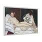 Manet, Édouard - Olympia (1870) - Matte Canvas, Framed