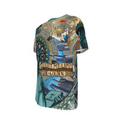 Liberty Mandala A - Men's O-Neck T-Shirt - 100% Cotton