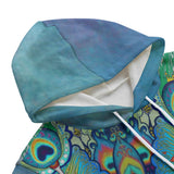 Melek Taus Mandala D Unisex Hooded Vest -100% Cotton