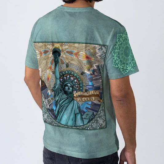 Liberty Mandala Men's O-Neck T-Shirt