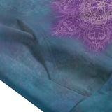 Melek Taus Mandala B Unisex Hooded Vest -100% Cotton