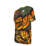 Mandala Butterfly Monarch D - Men's O-Neck T-Shirt - 100% Cotton
