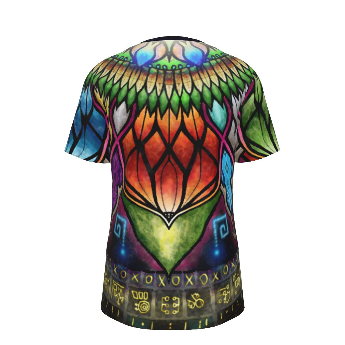Mystic Jewel Mandala A - Men's O-Neck T-Shirt - 100% Cotton