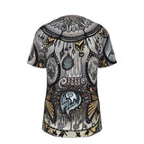 Memento Mori Mandala A - Men's O-Neck T-Shirt - 100% Cotton