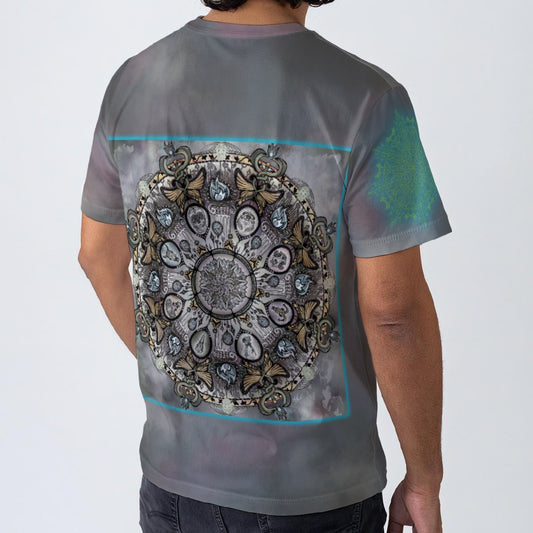 Memento Mori Mandala Men's O-Neck T-Shirt