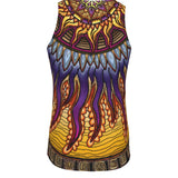 Solar Disc Mandala A - Men's Tank Top