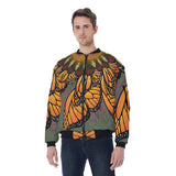 All-Over Print Men's Jacket With Sleeve Pocket