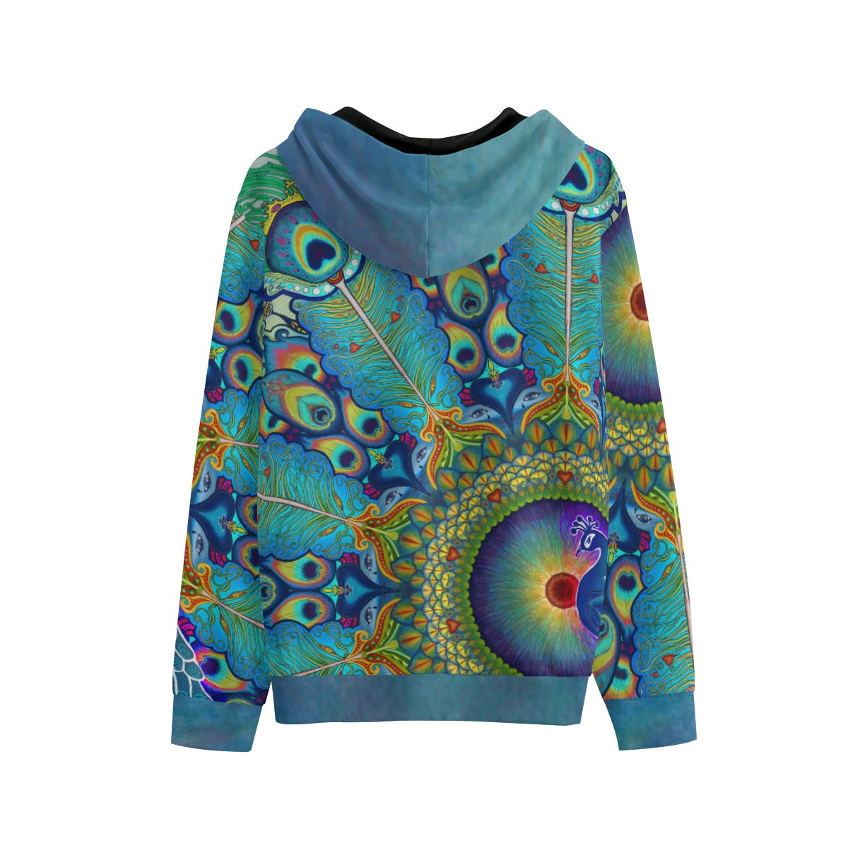 Melek Taus Mandala D Unisex Pullover Hoodie - 100% Cotton