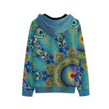 Melek Taus Mandala D Unisex Pullover Hoodie - 100% Cotton