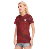 Solar Disc Mandala Women's Round Neck T-Shirt