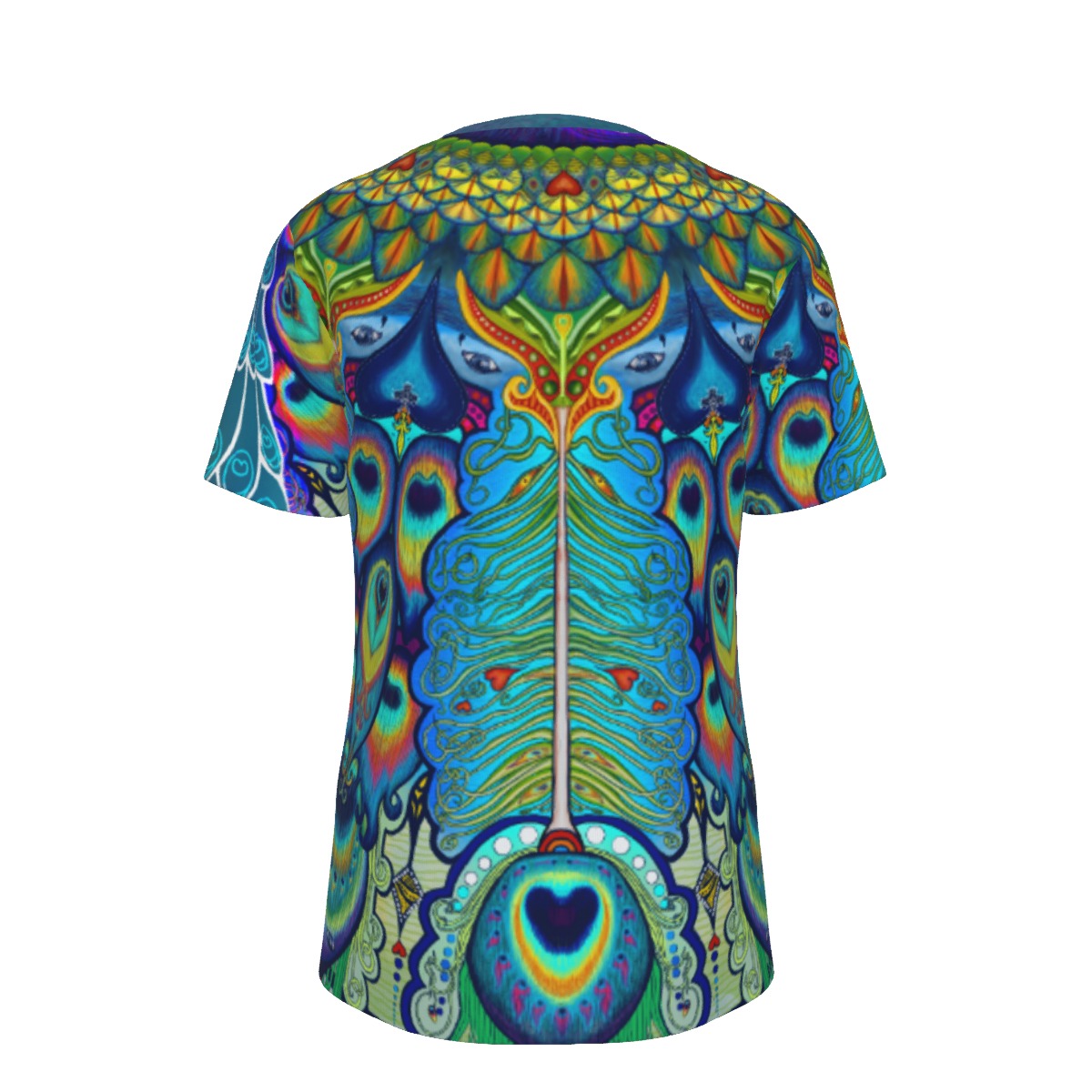 Melek Taus Mandala A - Men's O-Neck T-Shirt - 100% Cotton