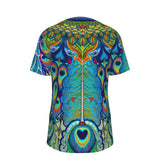 Melek Taus Mandala A - Men's O-Neck T-Shirt - 100% Cotton