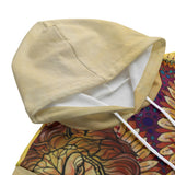 Lion Summer Mandala D Unisex Hooded Vest -100% Cotton