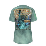 Liberty Mandala C - Men's O-Neck T-Shirt - 100% Cotton