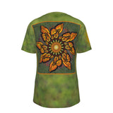 Monarch Butterfly Mandala C - Men's O-Neck T-Shirt - 100% Cotton