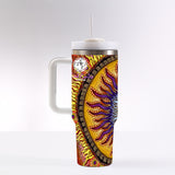 Solar Disc Mandala - 40 oz Tumbler