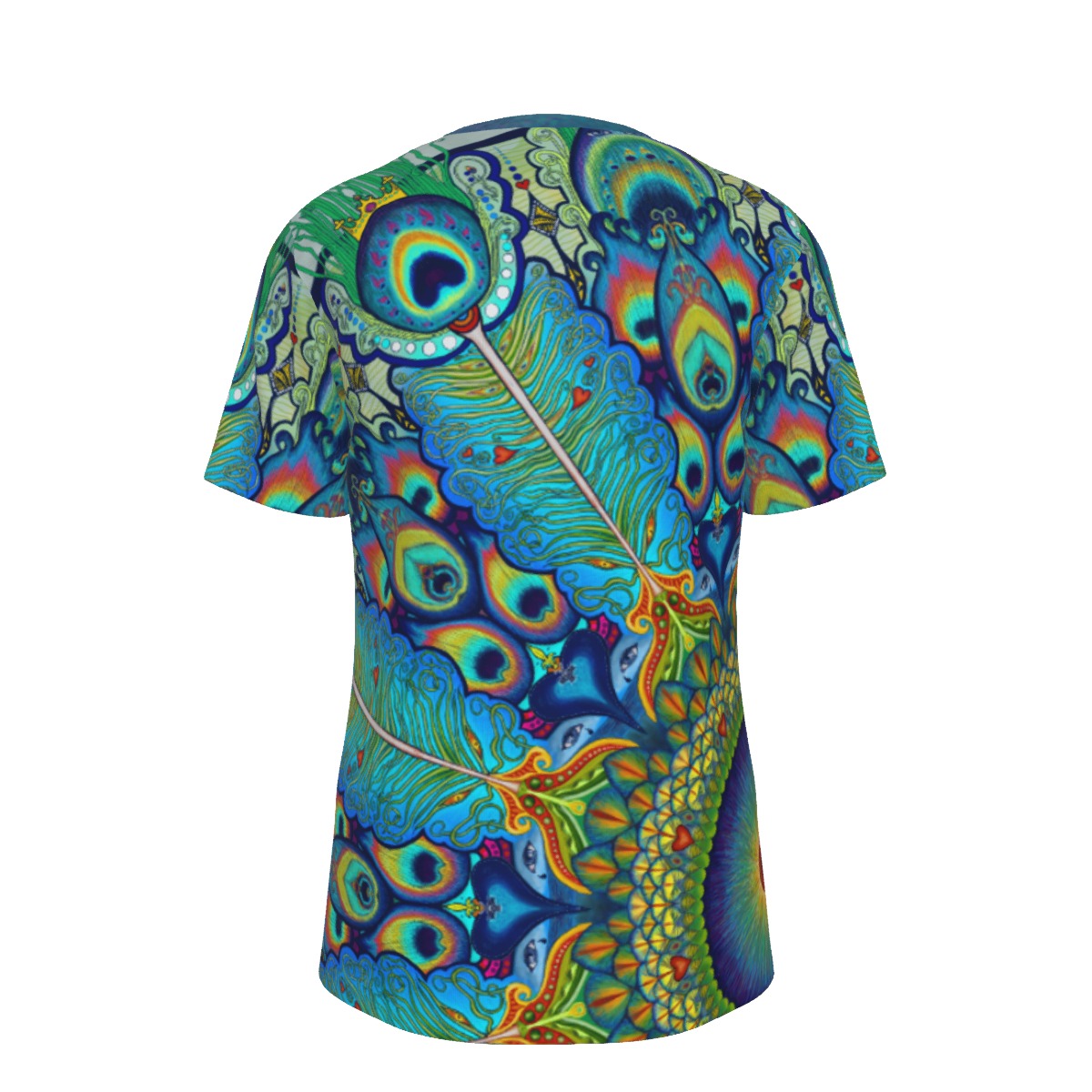 Melek Taus Mandala D - Men's O-Neck T-Shirt - 100% Cotton